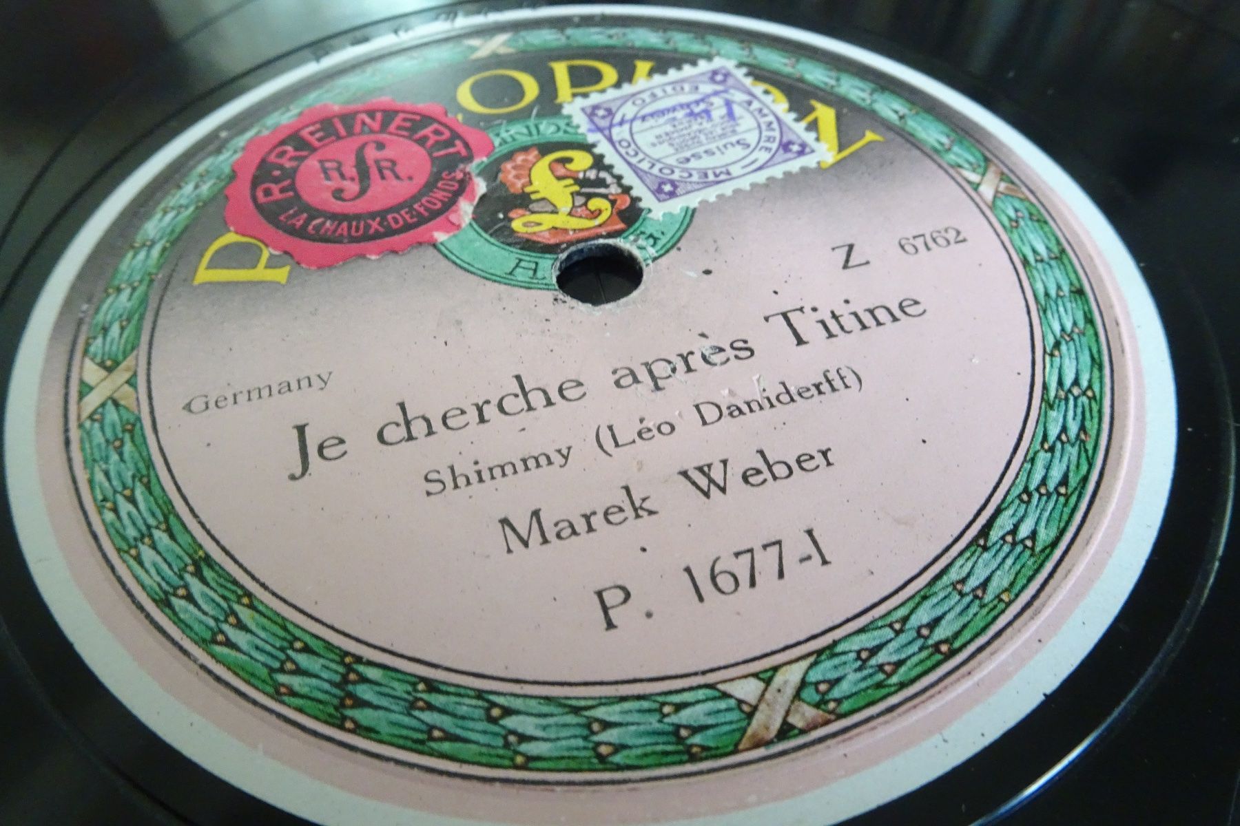 Schallplatten: DISQUES 78 TOURS – Gebraucht aus Lausanne von Leag 4