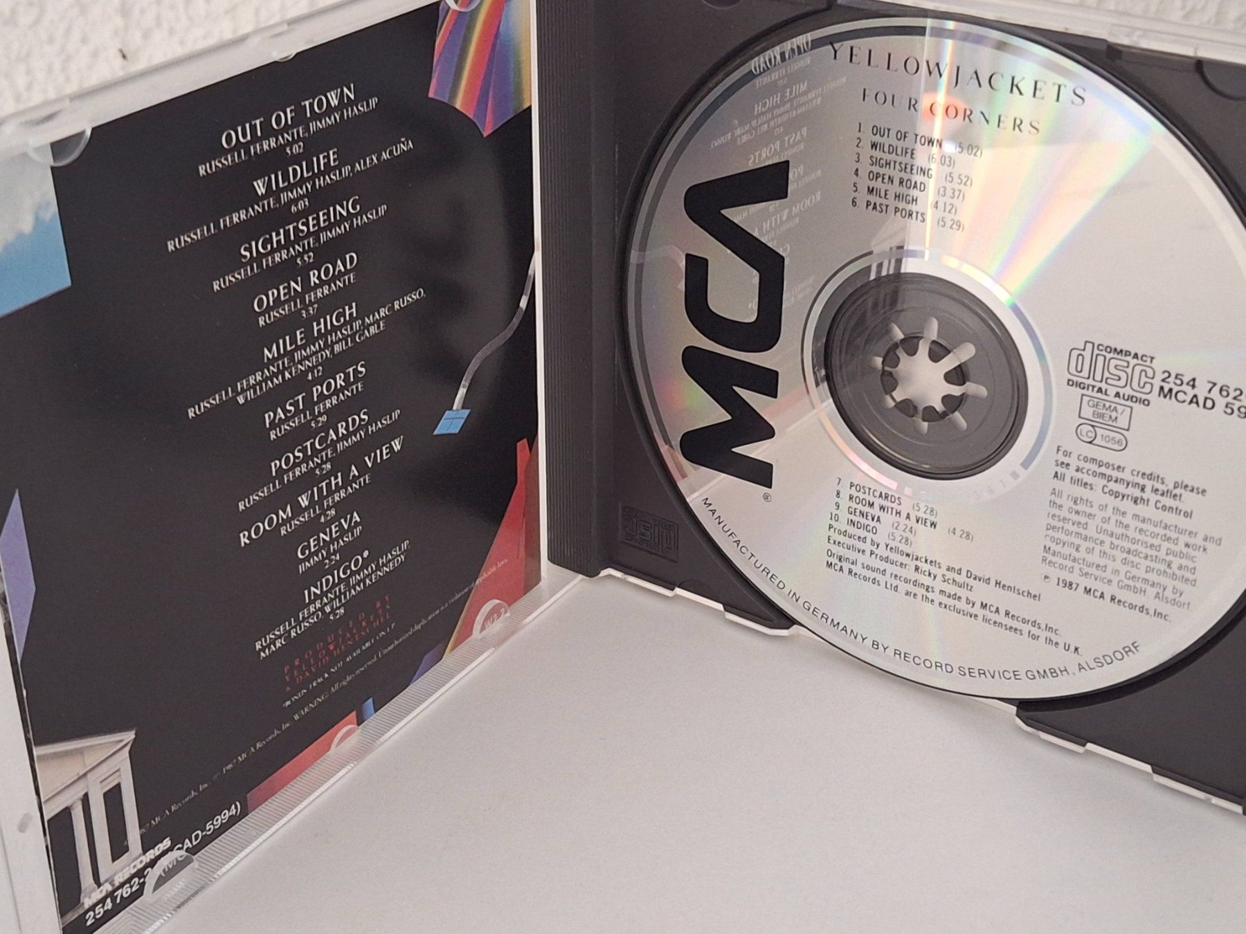 CD: CD Yellowjackets -  Four Corners  / Jazz Fusion – Usato da Aarberg venduto da Jackup1 2