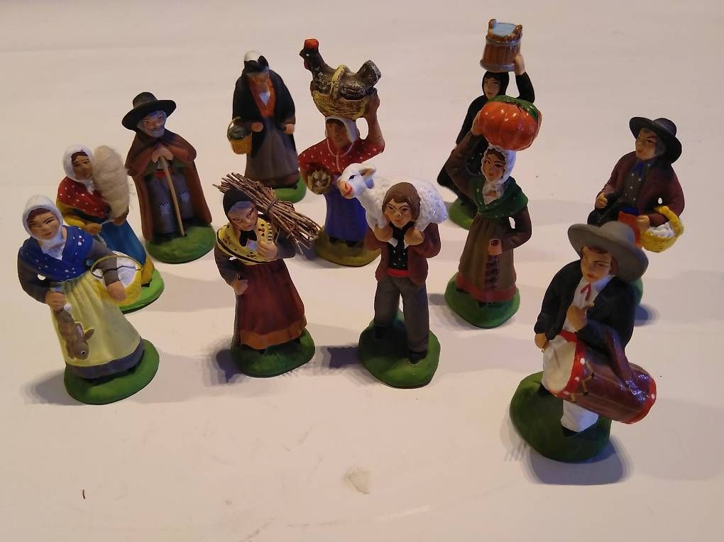Figuren: Santons de Provence Bauernmarkt Marché – Neu (gemäss Beschreibung) aus Zürich von shm_cw59