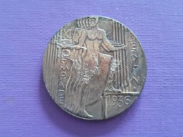 Medaille 1936, Olympische Spiele Berlin, 37mm