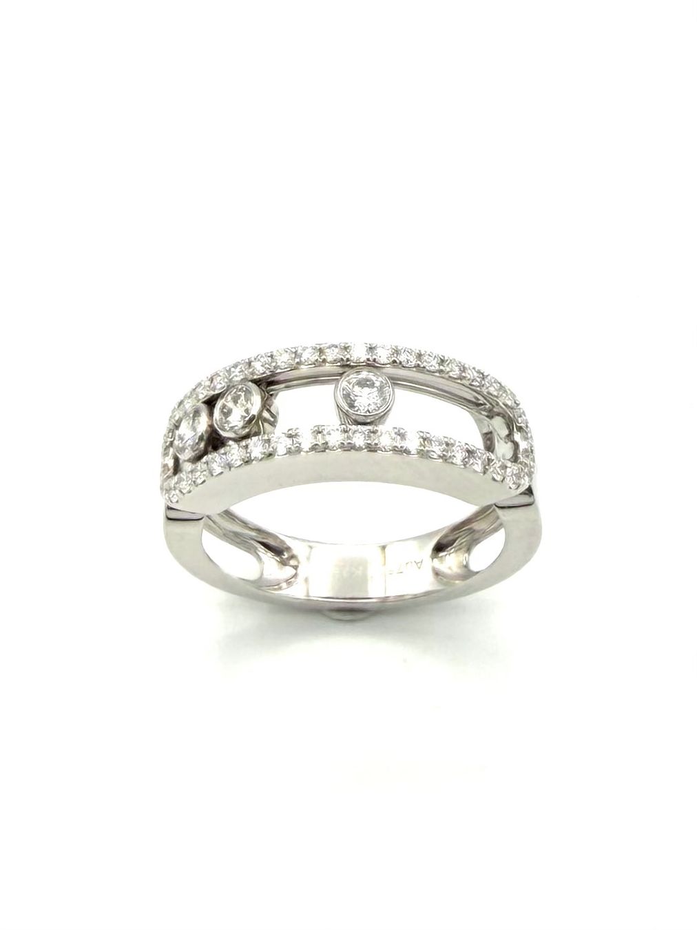 Messika Ringe: MESSIKA. Collection "Move classique pavée GM", bague diamant – Gebraucht aus Renens VD von Diademe.sarl 1