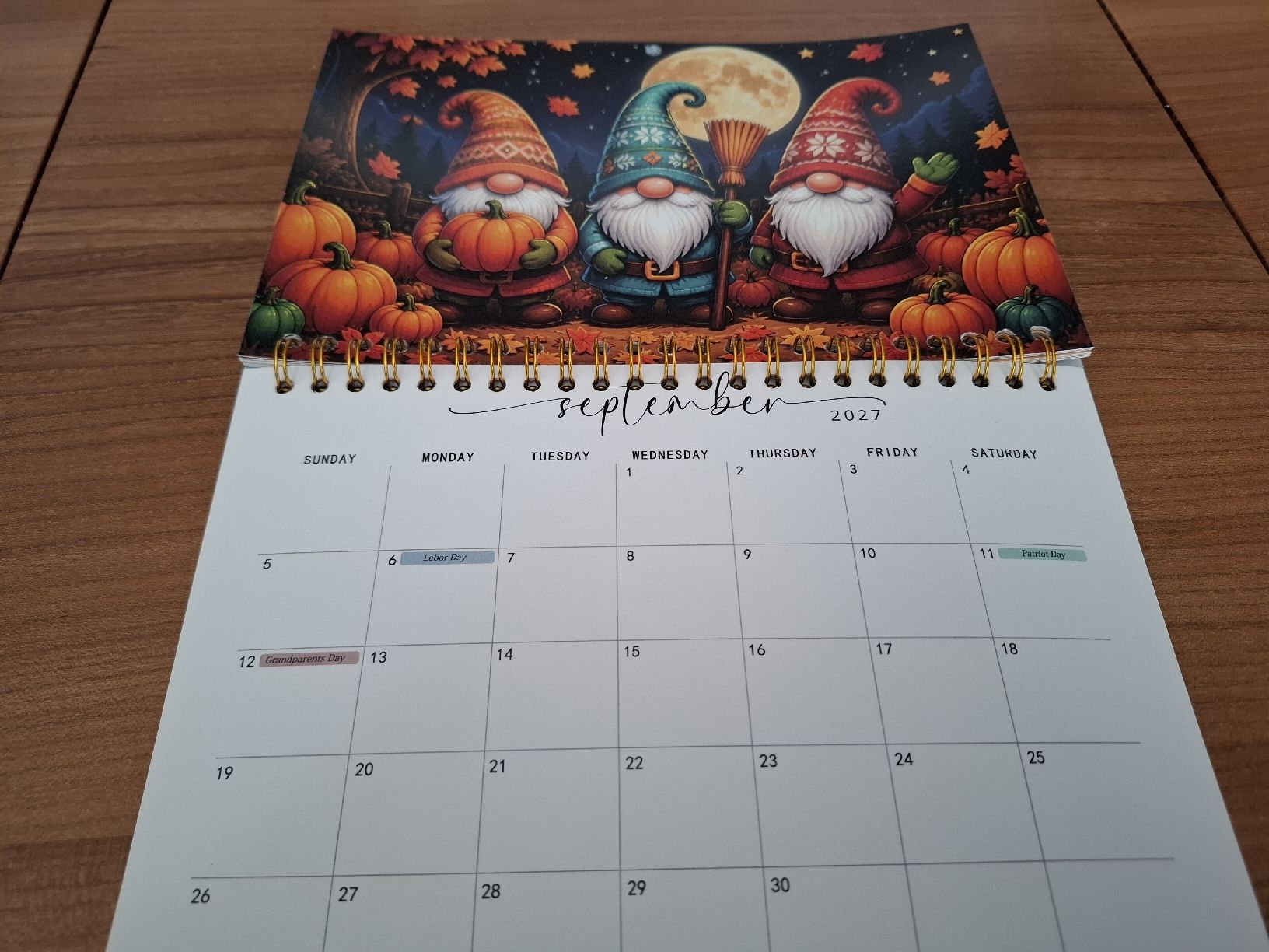 Kalender: Wichtel Wandkalender 2027 – Neu und originalverpackt aus Aarberg von Happy058 2