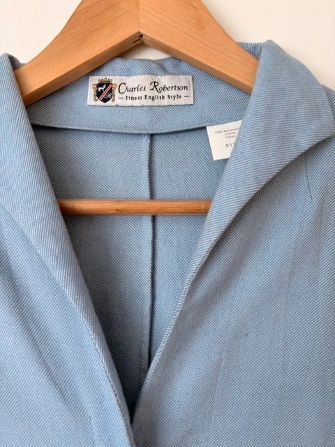 Camicette: Flanell-Bluse, hellblau, M – Usato da Zürich venduto da gunti02 1