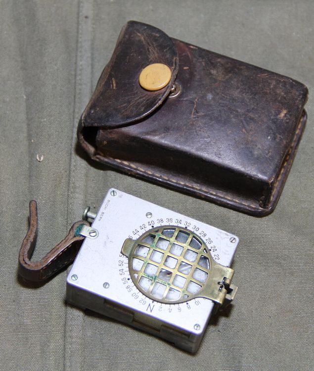 Sitometer, Busole, Artilleriekompass, 526 Flab, Büchi Bern, (Gebraucht ...