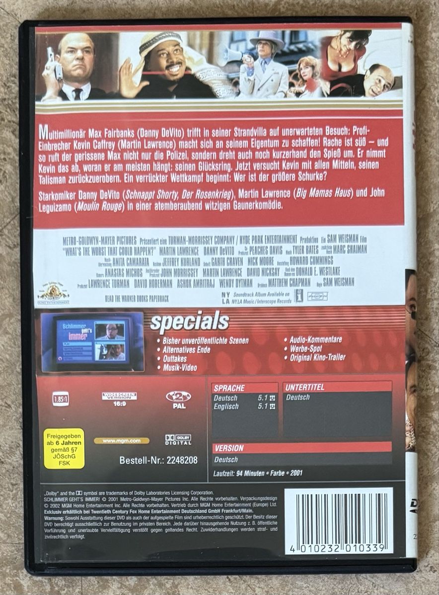 Tutti i DVDs: SCHLIMMER GEHT‘S IMMER  – Nuovo (secondo la descrizione) da Dietikon venduto da AndreaSch01 1