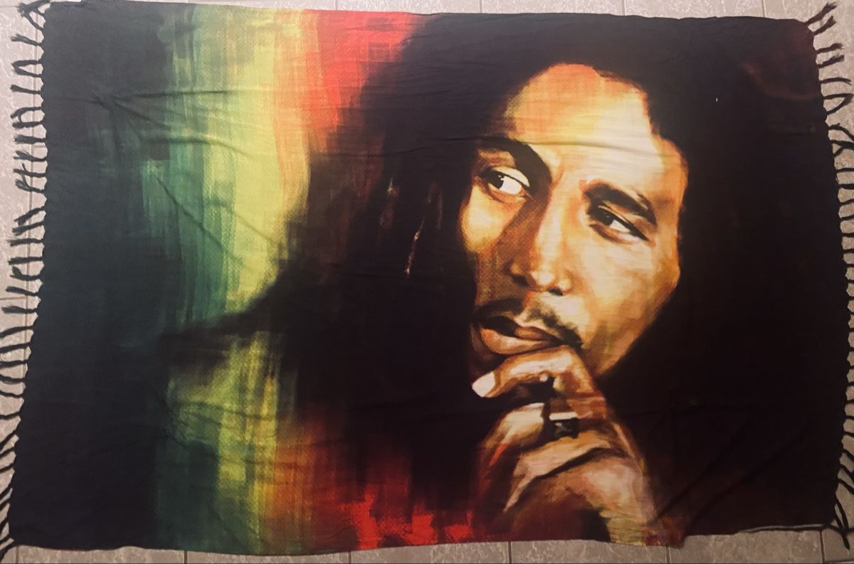 Teli da bagno: Canga/Strandtuch Bob Marley Reggae – Nuovo e nell'imballaggio originale da Hochdorf venduto da Fab_141