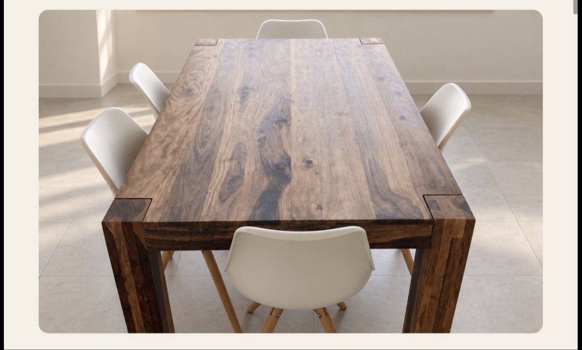 Tische: Dinning table with chairs/Esstisch mit Stuhlen – Gebraucht aus Zürich von Gab.Mar 2