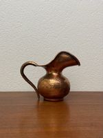 Handgehämmerte Kupfer Vase kleiner vintage Krug Kupferkanne