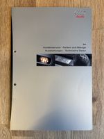 Audi S4 Katalog - Rarität! - Kundendienst, Farben, 1999