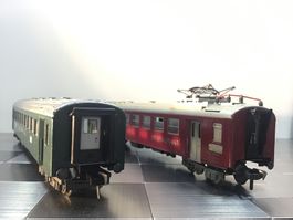 FLEISCHMANN PERSONENWAGEN  SBB FFS  SPUR H0