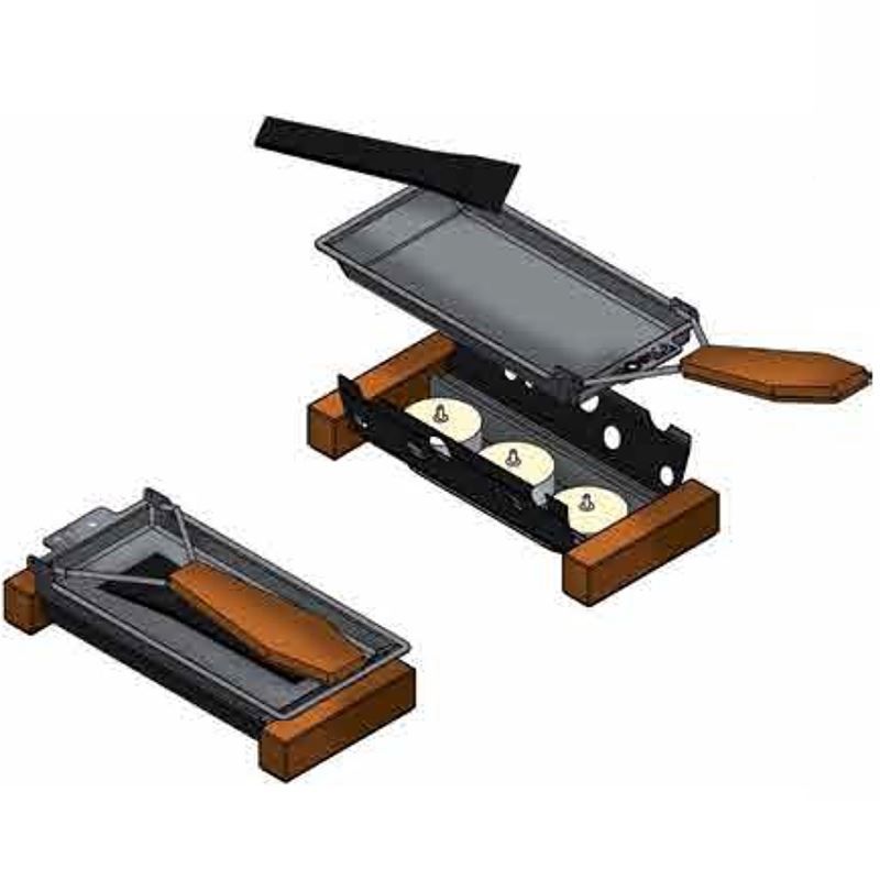 Küchengeräte: Raclette mit Teelichtern, Eiche, Boska – Neu und originalverpackt aus Wettingen von kochshop 1