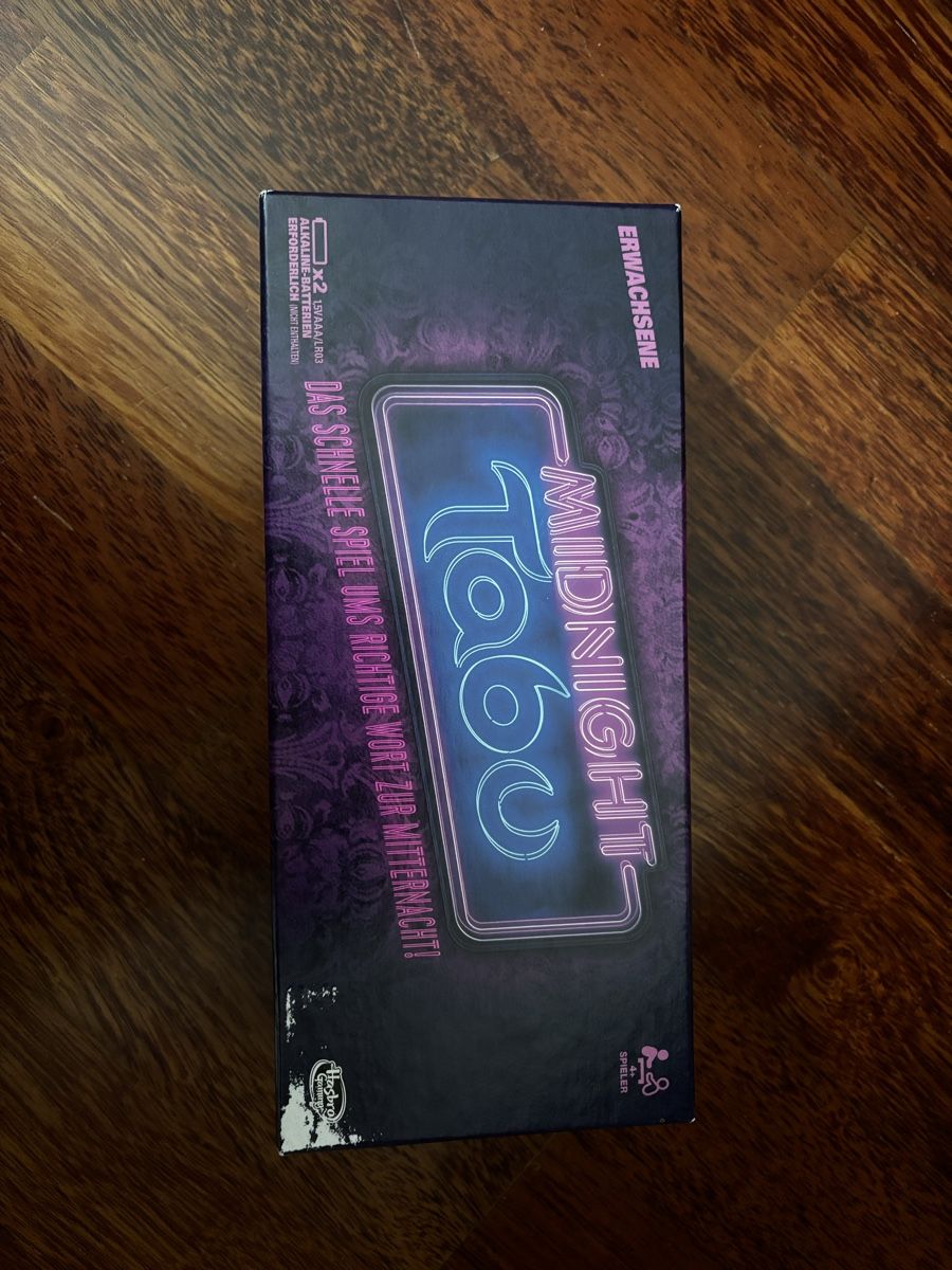 Hasbro Giochi: Hasbro Gaming Tabu Midnight – Usato da Amriswil venduto da Ka_Sc