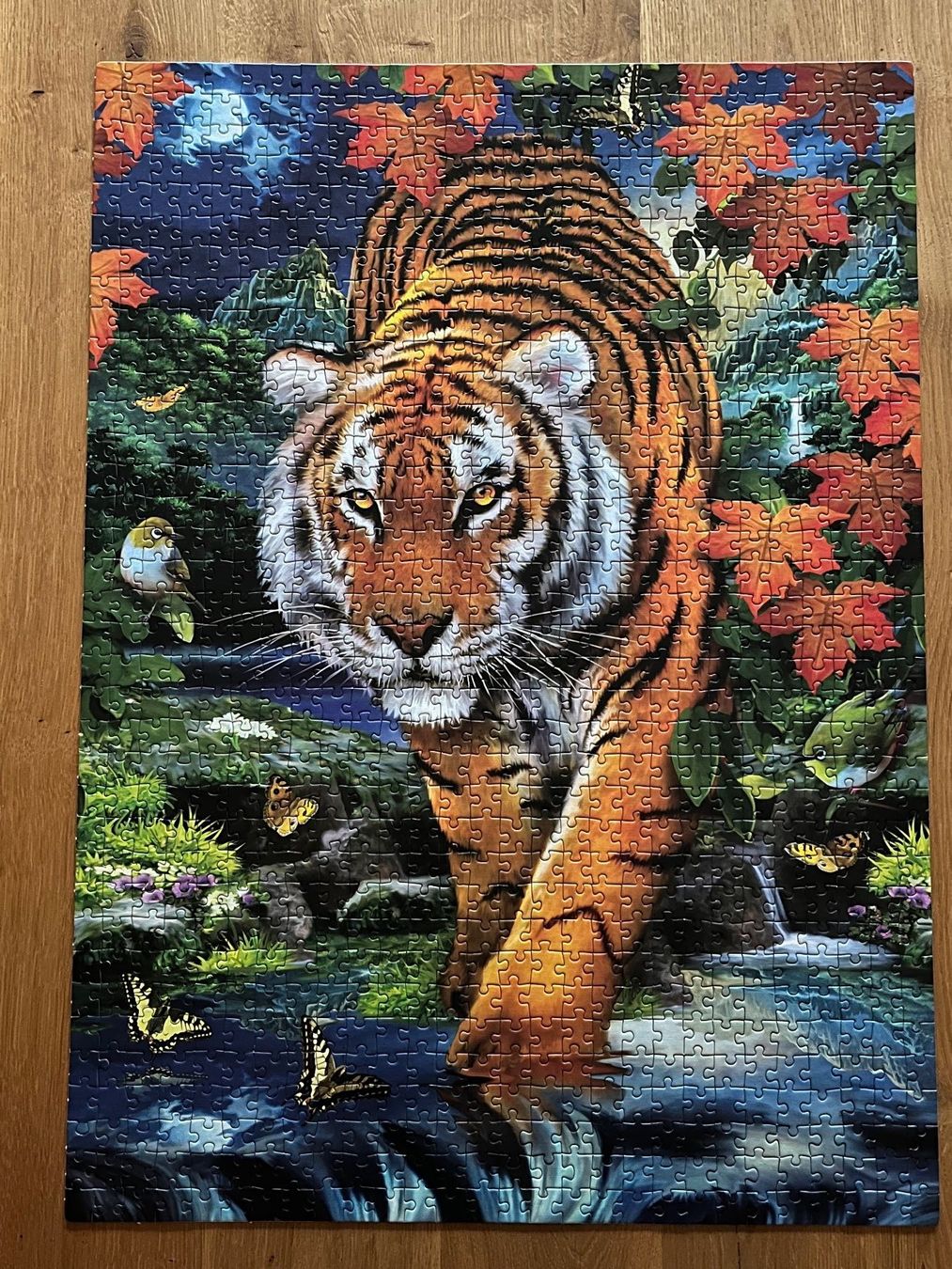 Clementoni Puzzle: Puzzle Tiger 1000 Teile – Usato da Zürich venduto da Gurkis