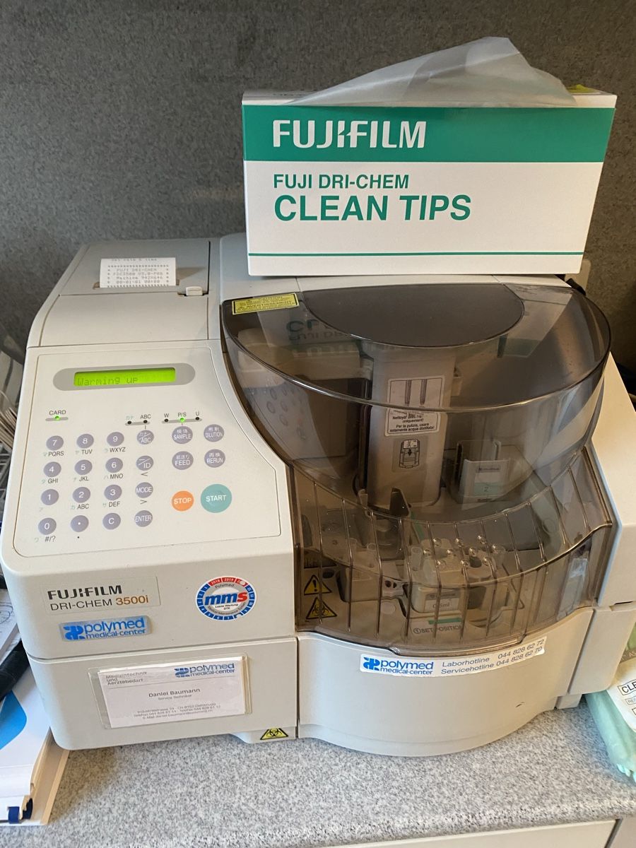 Fuji Tutte le macchine: Analyzer FUJIFILM DRI-CHEM 3500i Analyzer – Usato da Nebikon venduto da schnischna80