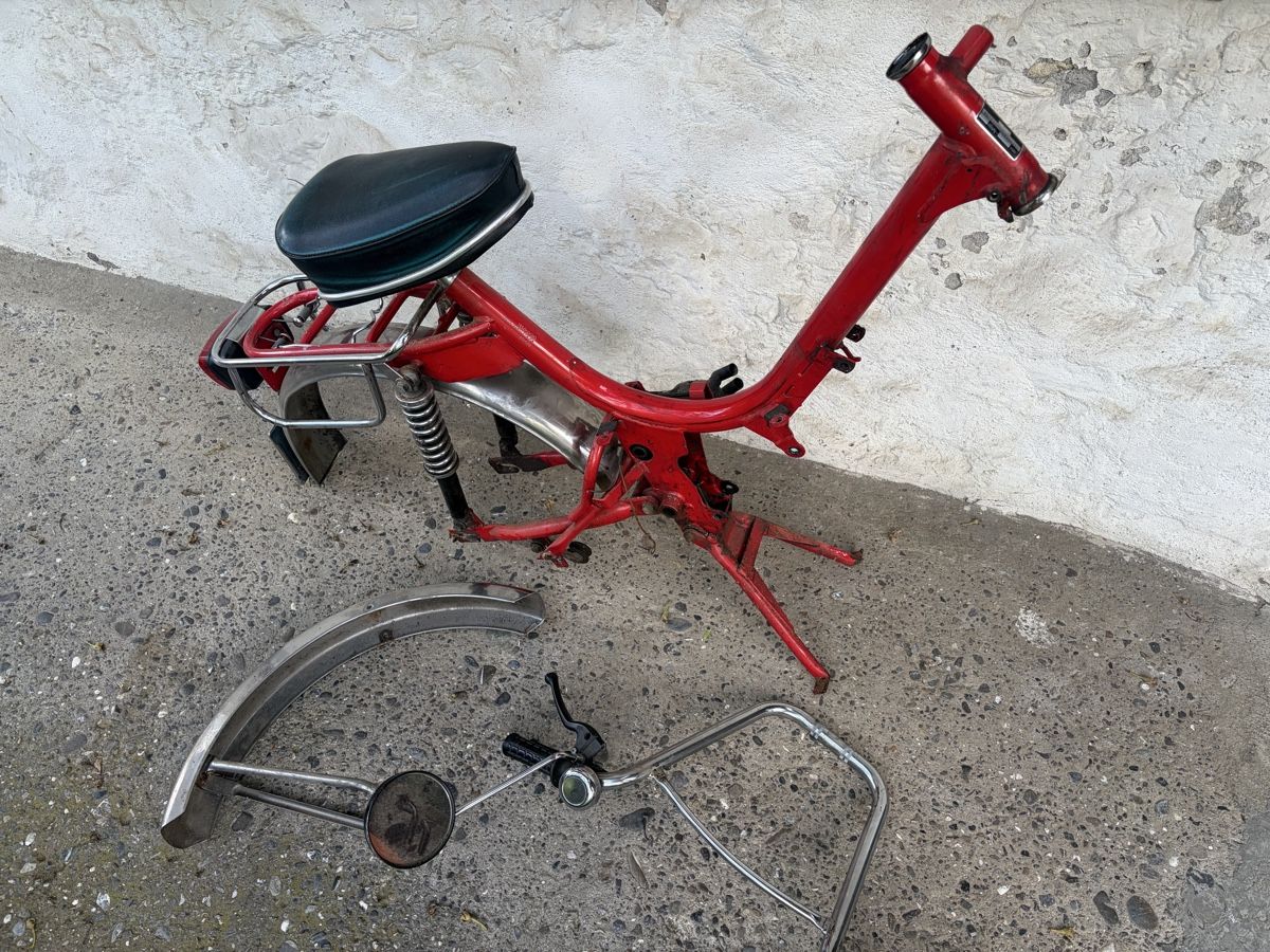 Sachs Mofa-Ersatzteile: Mofa Sachs 623/50 Cross Rahmen mit Ausweis – Gebraucht aus Latterbach von Bbutz98 5