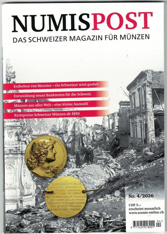 Alle Münzen: NUMISPOST Nr. 4 / 2026, neuwertig – Neu (gemäss Beschreibung) aus Bonstetten von Pinguin75