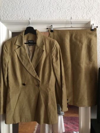 Blazer et jupe STATE OF CLAUDE MONTANA, taille 40