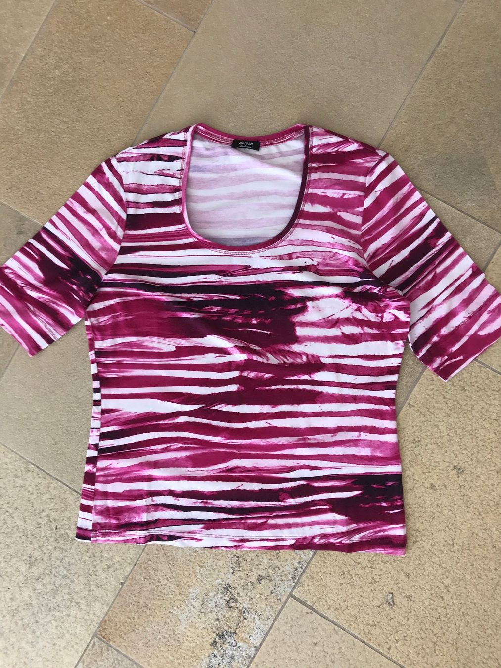 Basler T-shirt: T-Shirt, Damen, Gr. 40/"Basler"/ Viskose – Usato da Dübendorf venduto da nerino03