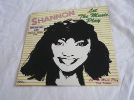 12" Vinyl 80s Pop - Shannon - let the music play - extendet