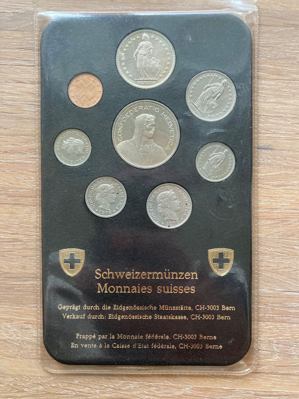 Tutti le monete: Münzsatz Schweiz Schweizermünzen 1978 – Usato da Vallamand venduto da sugoi3012