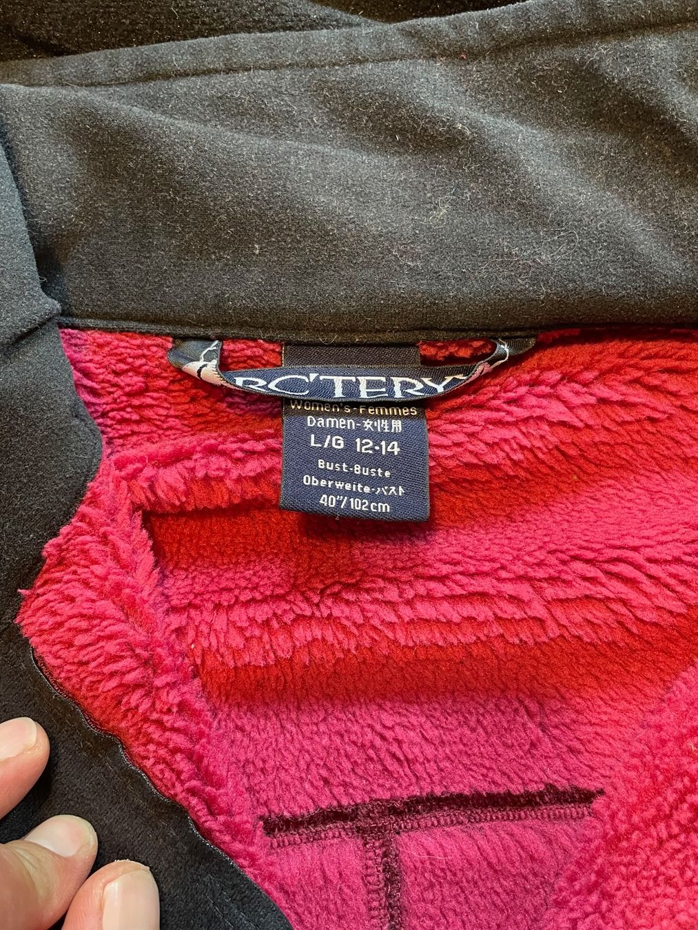 Arcteryx Giacche: 2K10 Arc'teryx Jacket Fleece Lined Sz L – Usato da Zürich venduto da le_souk 4