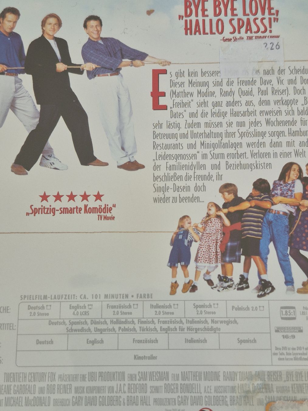 Tutti i DVDs: Bye Bye Love DVD – Usato da Oberembrach venduto da Kady638 1