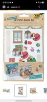 3D Popup-Kartenset Weihnachten