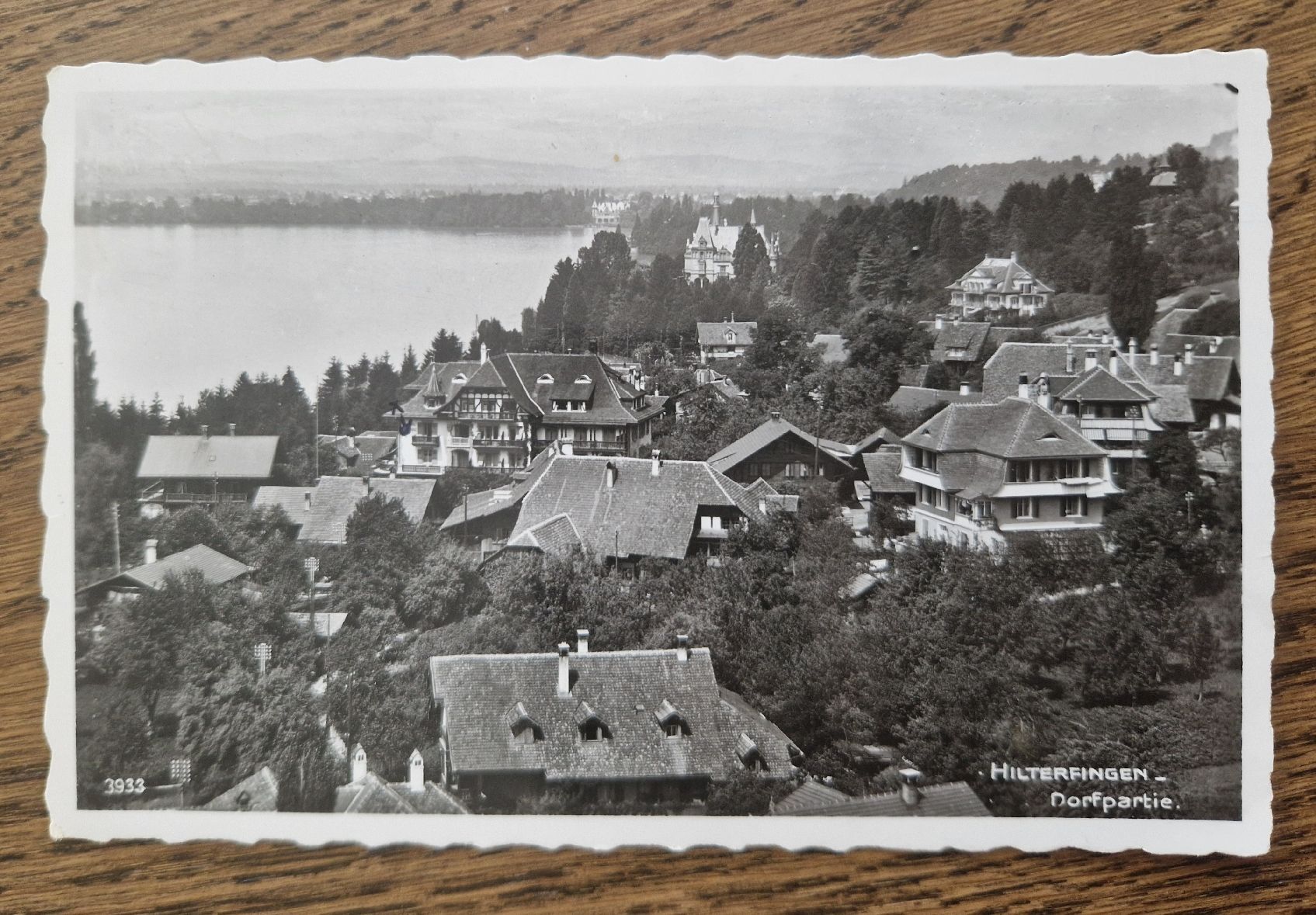 Cartoline postali: Hilterfingen 1941, n. Vevey – Usato da Ebikon venduto da Donar50