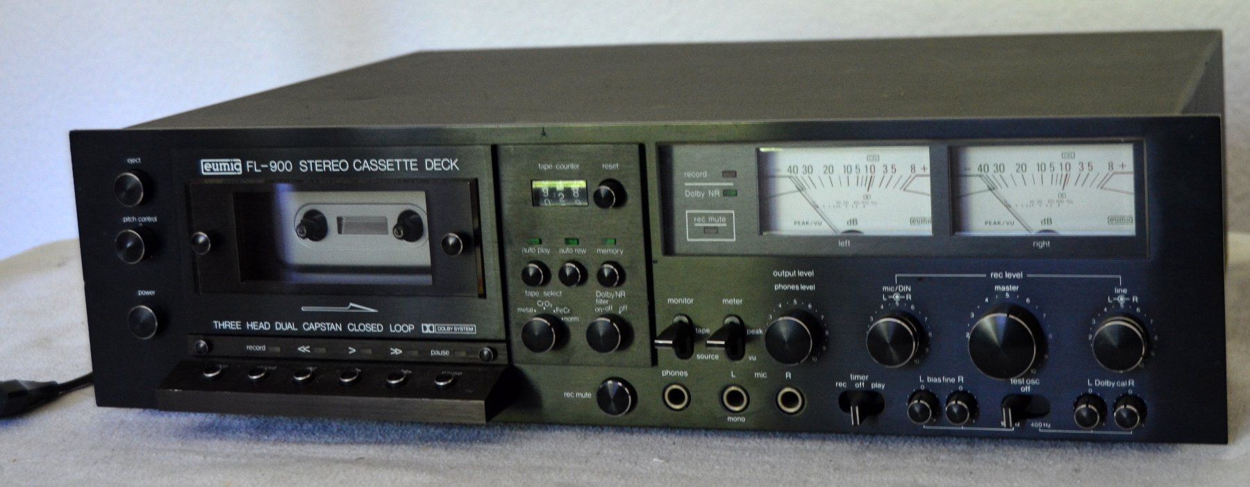 Lettore multimediale & Streamer: Eumig FL-900 Stereo Cassette Tape Deck – Usato da Collonges venduto da arashee