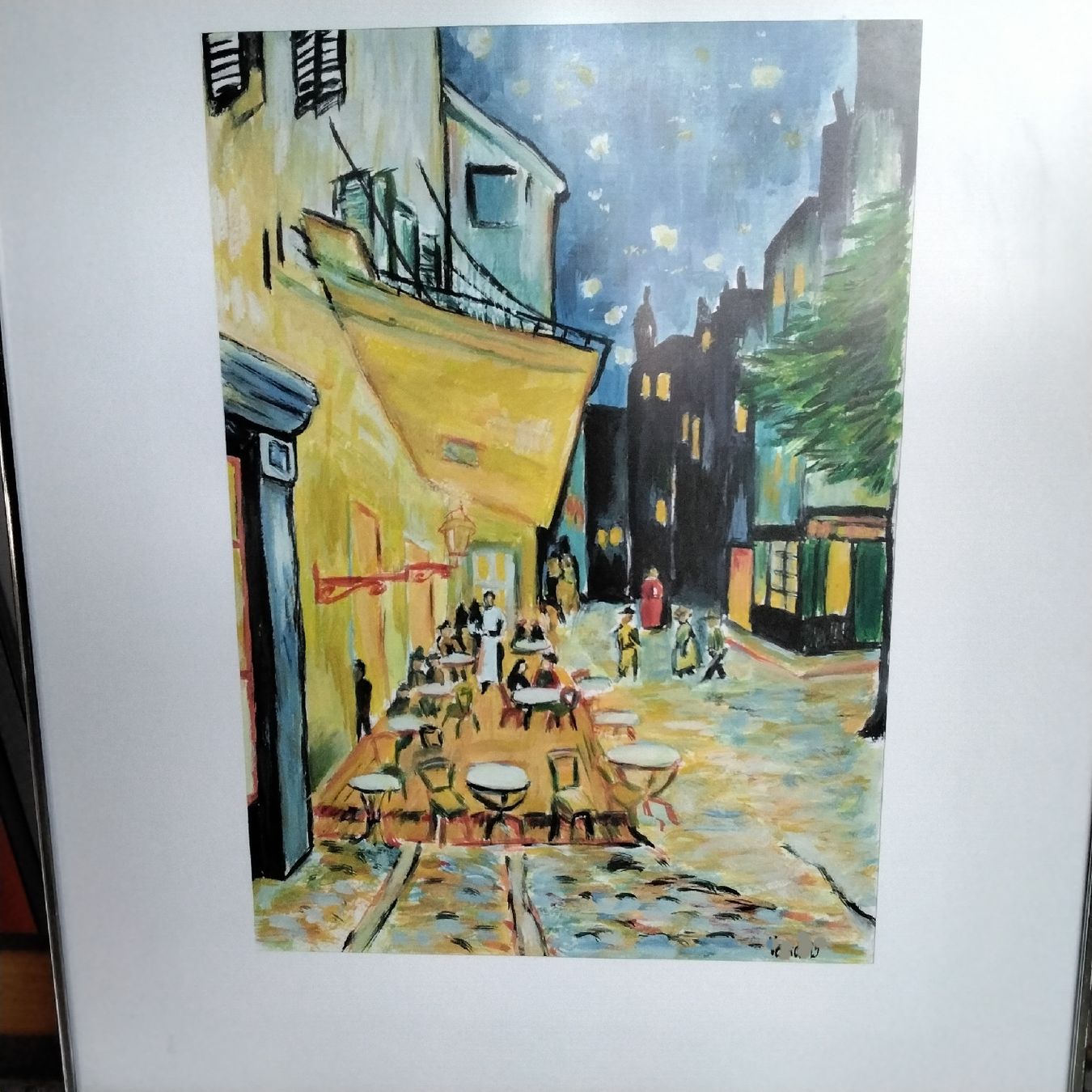 Dipinti: Original Gemälde Gouache nach Van Gogh – Usato da Rothenburg venduto da utrillo 5