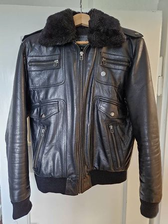 Lederjacke