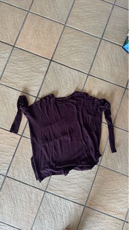 Damen T-Shirt Bordeaux Grösse S