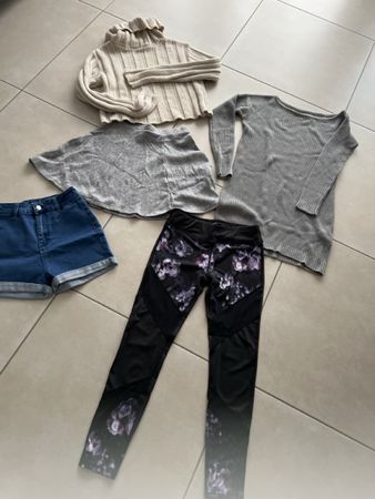 Blumen Leggings, Gr. S, wie neu, für Sport oder Alltag!