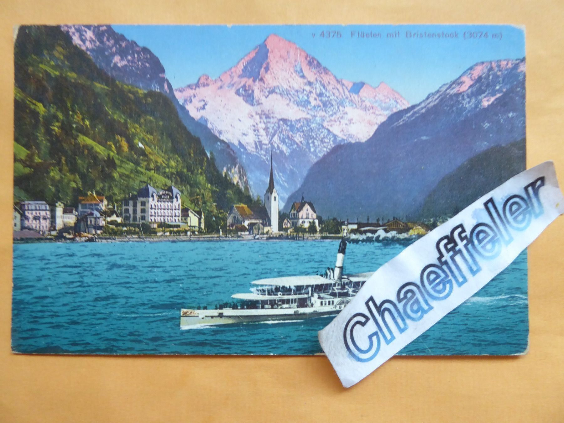 Cartoline postali: v 4375 Flühlen mit Birstenstock – Usato da Zürich venduto da Chaeffeler