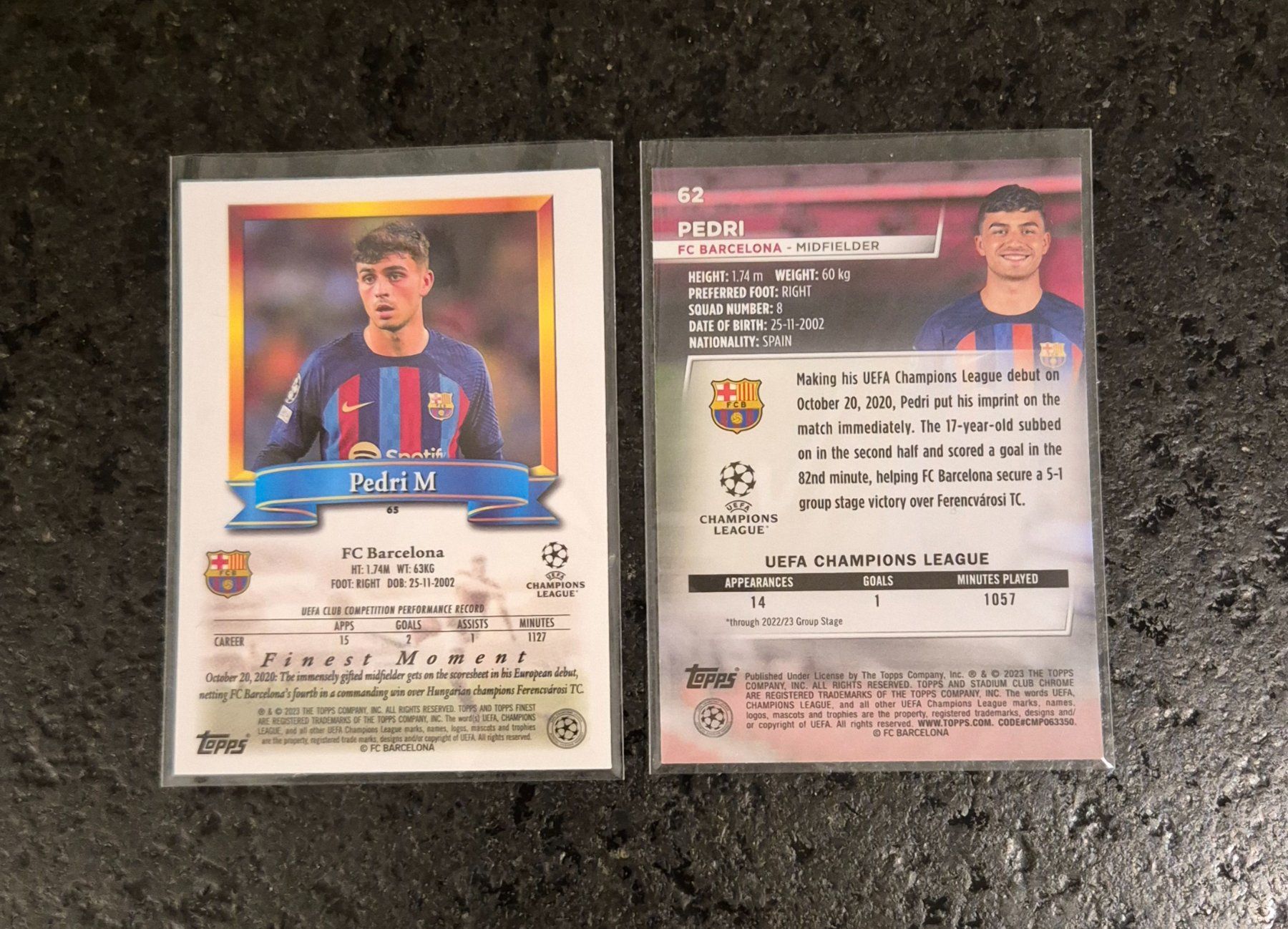 Topps Carte collezionabili: Pedri - Barcelona - Topps – Nuovo (secondo la descrizione) da Burg AG venduto da Danoe 1