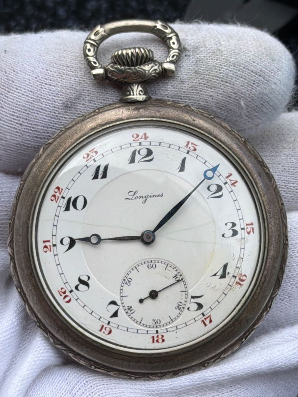Longines Uhren: Longines Taschenuhr – Gebraucht aus Schlieren von Luxury.Time