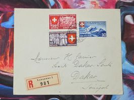 CL31 Enveloppe + Timbre Suisse 1939