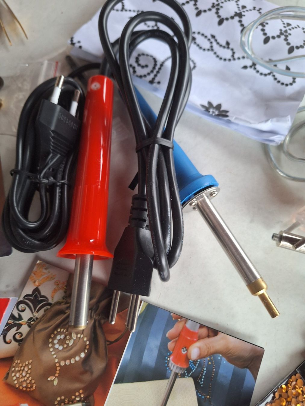 Kit bricolage: BASTELN - STRASS VAKUUM APPLIKATOR – Nuovo (secondo la descrizione) da Huttwil venduto da Kunterbuntli 3