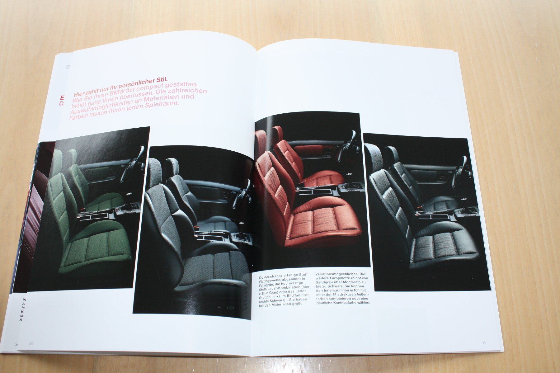 BMW Documenti: BMW 3er compact Prospekt 1999 – Usato da Wikon venduto da erwin400 7
