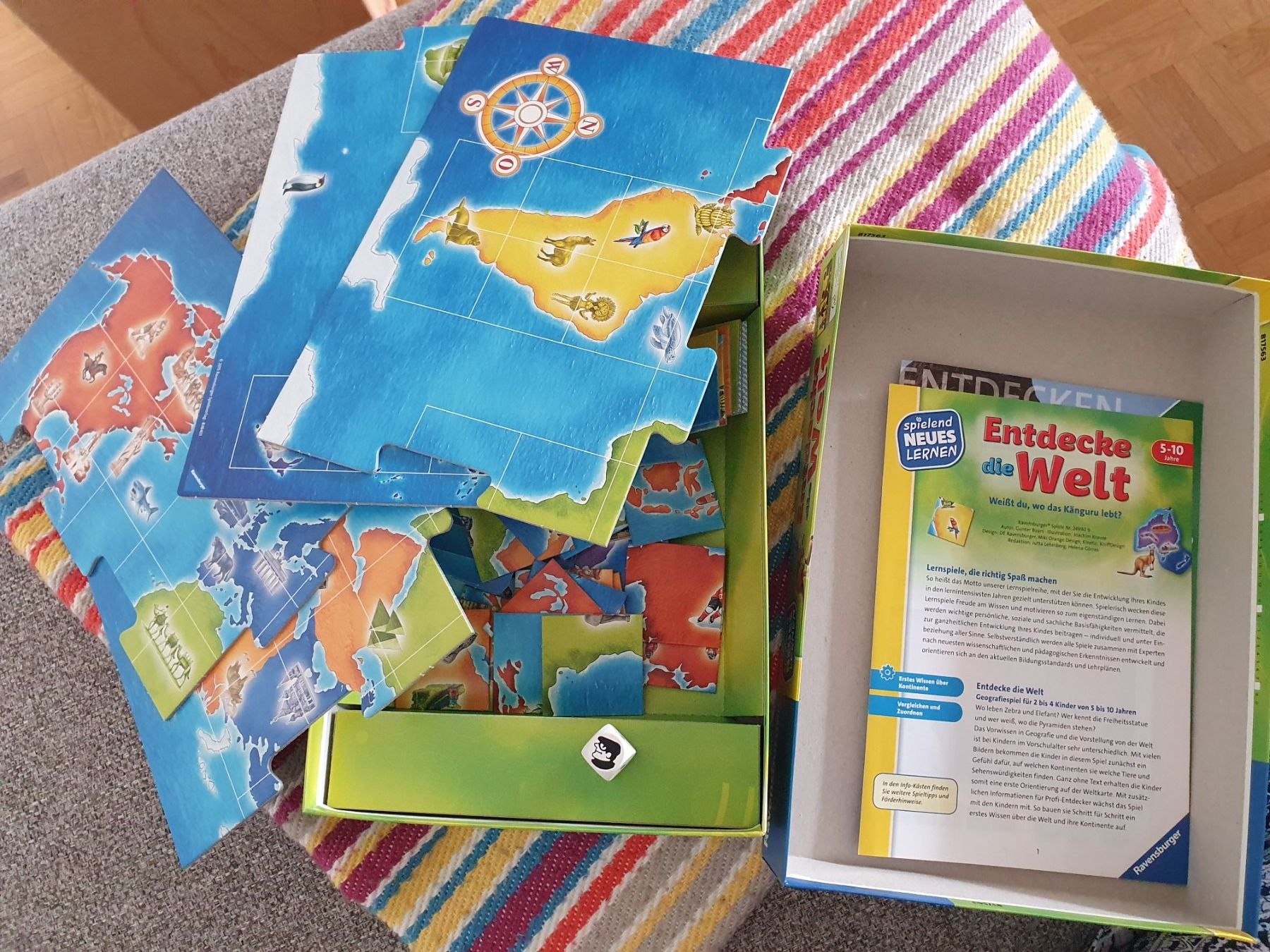 Ravensburger Giochi: Ravensburger Spiel Entdecke die Welt – Nuovo (secondo la descrizione) da Genève venduto da sve_kk28 2
