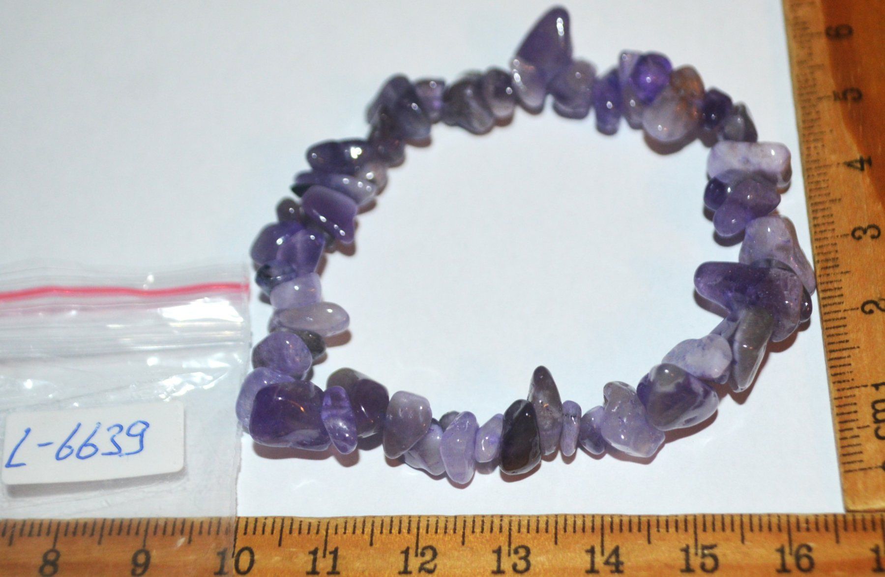 Armbänder & -reifen: Armband L-6639 – Amethyst Chips – elastisch – Neu und originalverpackt aus Goldiwil (Thun) von han_v5b7 4