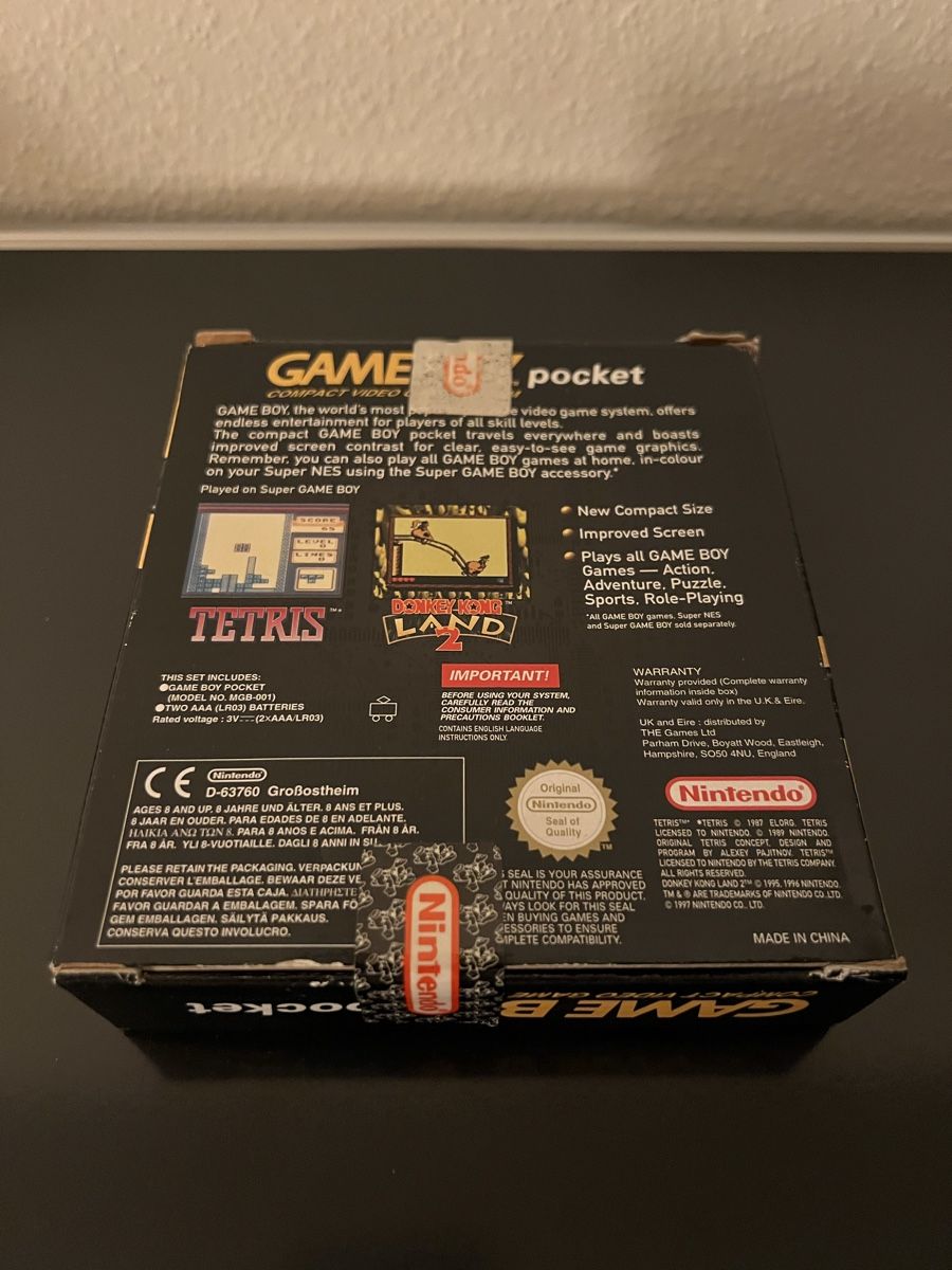 Nintendo Console: Nintendo Game Boy Pocket Gelb OVP – Usato da Schönenbuch venduto da retrohunter 4