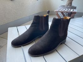 Windsor Chelsea Boots Wildleder Braun Gr. 42.5 (UK 8.5)