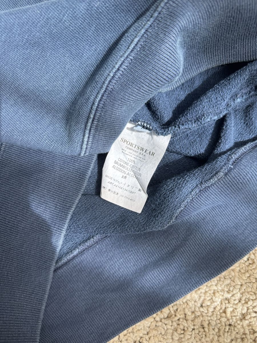 Stone Island Maglioni & Felpe: Vintage Stone Island Pullover Blau Gr. M  – Usato da Basel venduto da Oloir 5