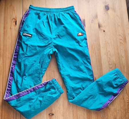 Trainerhosen Ellesse vintage Damen Gr. S retro