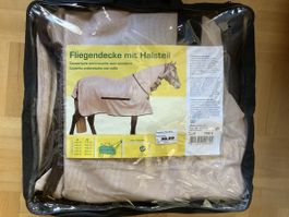 Fliegendecke mit Halsteil Pferd Pony Anti-mouche cheval