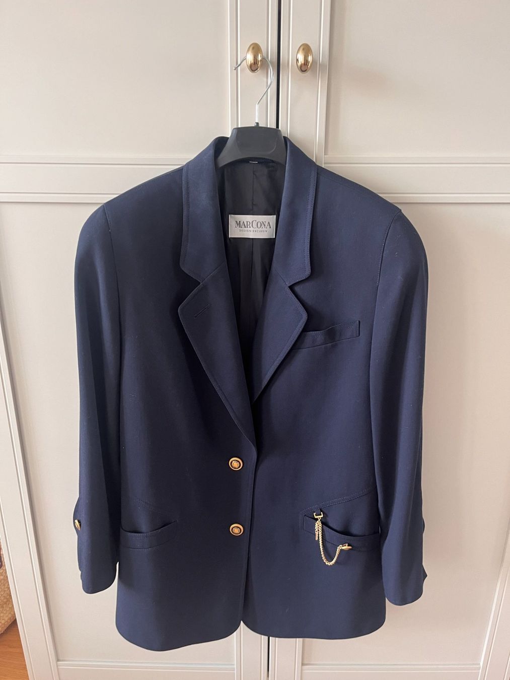 Giacche: Marineblauer Vintage-Blazer – Usato da Glattpark(Opfikon) venduto da pau_w672