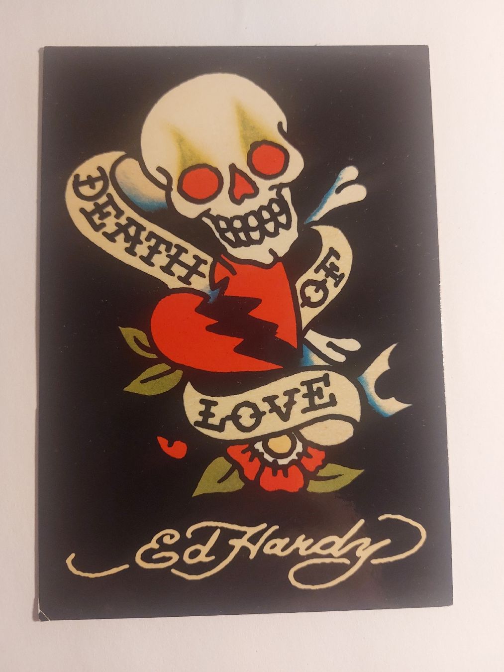Cartoline postali: Cartolina Ed Hardy – Usato da Bellinzona venduto da anve80