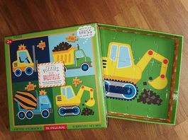 Meine ersten Puzzles auf der Baustelle, 2+