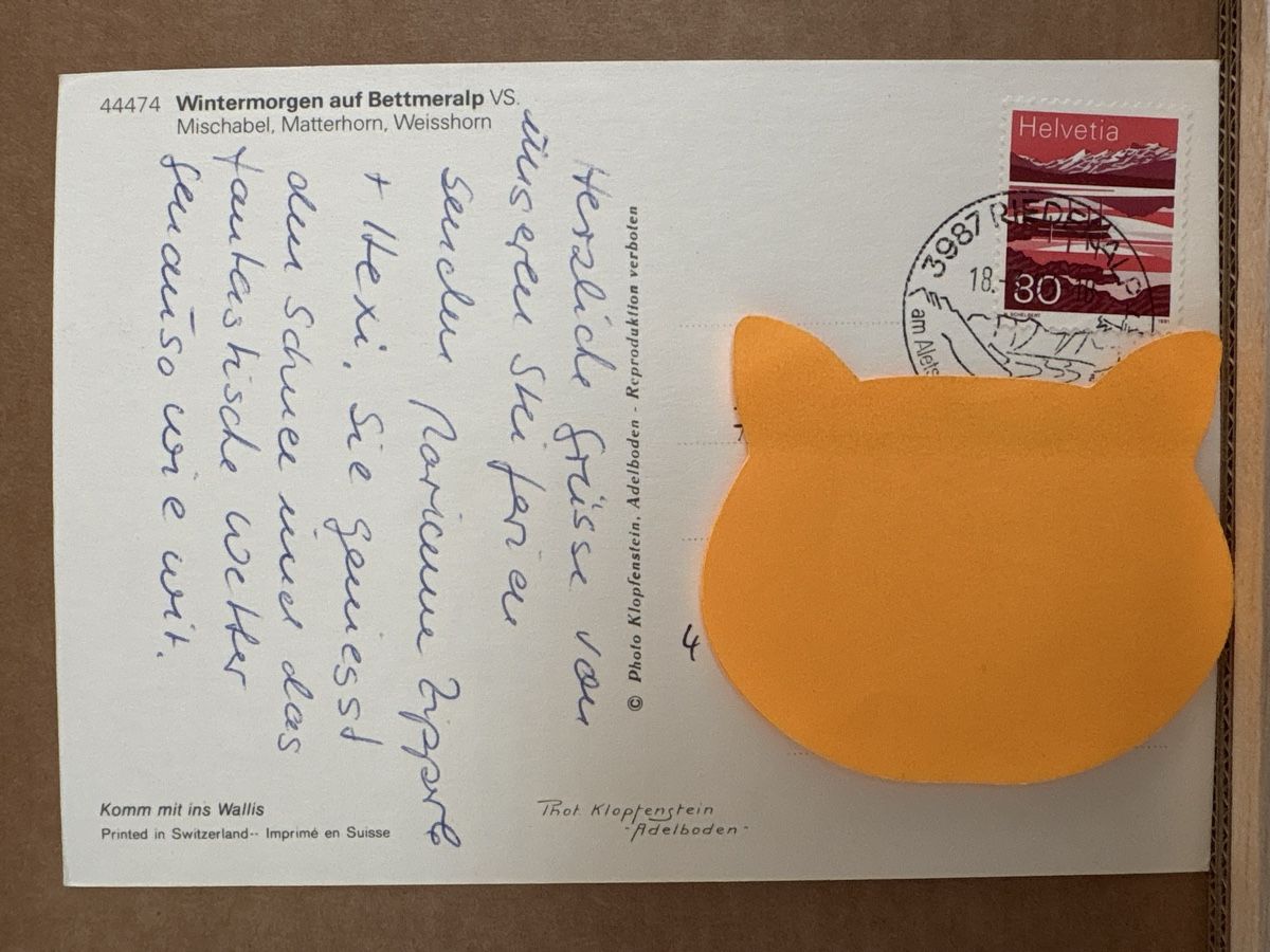 Cartoline postali: AK von Bettmeralp – Usato da Rümlang venduto da Kartenpost1 1